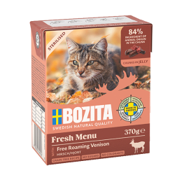 BOZITA FRESH MENU STERILISED Z DZICZYZNĄ W GALARECIE 370g