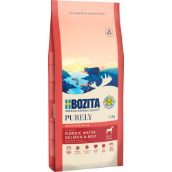 BOZITA Purely Adult Large Salmon & Beef 11kg