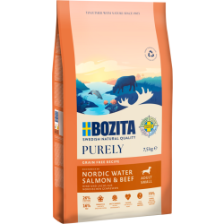 BOZITA Purely Adult Small Salmon & Beef 7,5kg